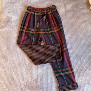 Topshop Double-Sided Trousers